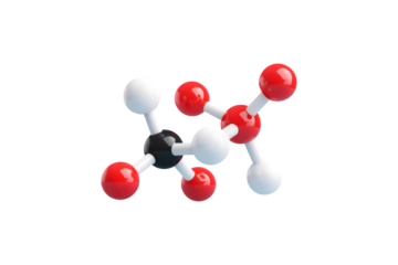 Insertion of a molecular model representing carbohydrate structure using colored balls
