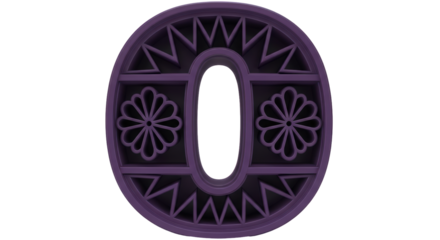 Isolated Letter O Cookie Cutter