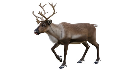 Isolated Reindeer