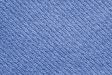 Knitted cashmere blue fabric texture with large fold