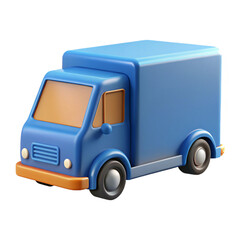  Blue Delivery Truck