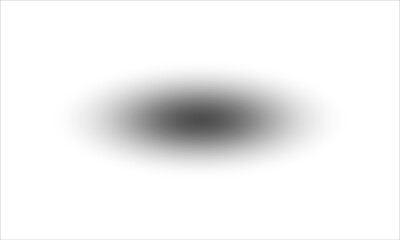 Soft Oval Shadow – Blurred Spotlight Gradient Vector