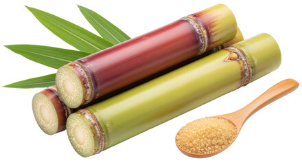 Isolated Sugar Cane