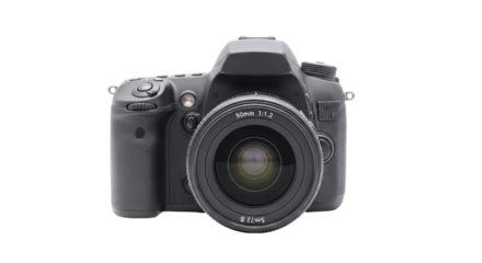 Isolated DSLR Camera