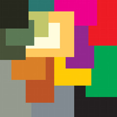 A vector design in the form of an abstract background image formed from imagination that influences the heart is poured into modern digital art.