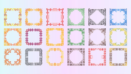 Kente Cloth Frame Art (Ghana)