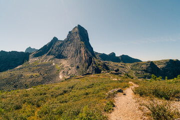 russia, ergaki - 4 august 2025 Ergaki Nature Park. Krasnoyarsk region Russia