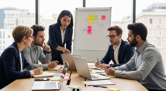 Business team meeting collaboration