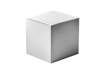 Fototapeta premium Plain White Cube Box for Product Packaging, Gift Wrapping, and Creative Presentation Ideas in Various Settings and Backgrounds for Versatile Uses