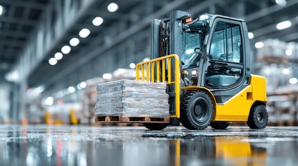 Forklift Truck Loading | Warehouse Logistics | Material Handling