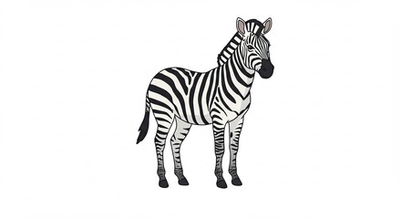 zebra vector illustration