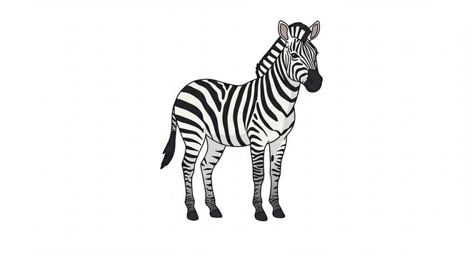 zebra vector illustration