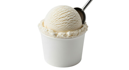 Isolated Ice Cream Scoop