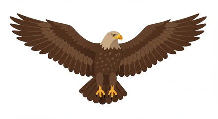 Obraz premium eagle in flight