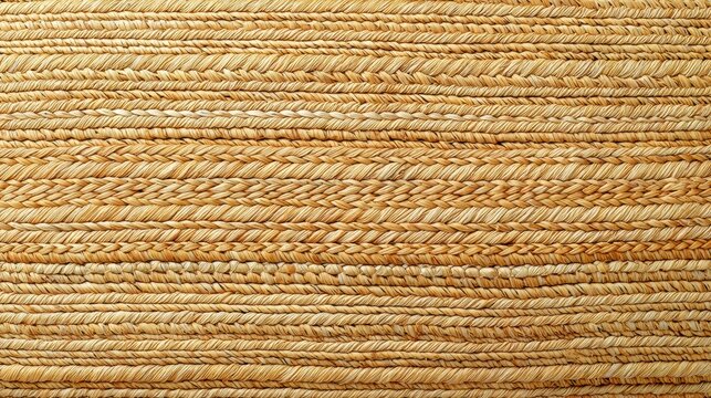 Woven Straw Texture, Natural Fiber Background, Basket Weave