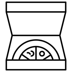 Pizza Outline Icon