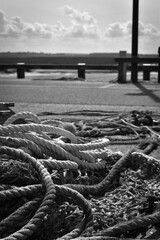 Fototapeta premium The fishermen's rope