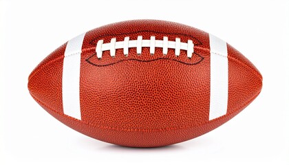 Fototapeta premium american football isolated on white