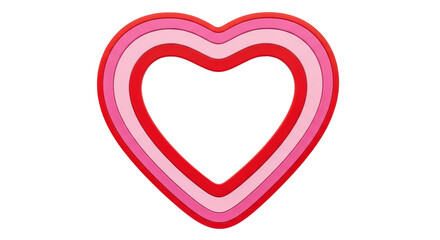 Isolated Heart Frame