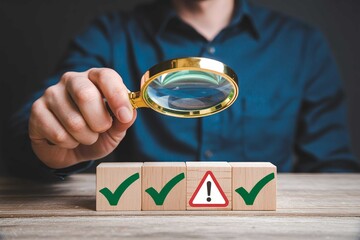 Quality control inspection process risk management analysis