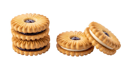 Isolated Biscuits, Sweet Biscuit