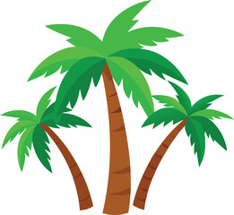palm tree vector illustration