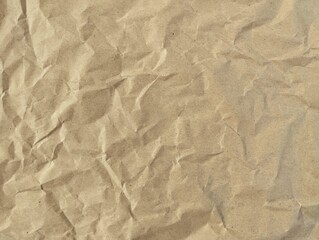 Abstrack crumpled brown paper texture and background	