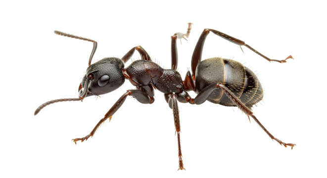 Isolated Black Ant