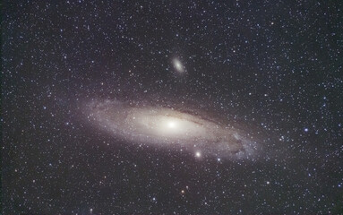 The Andromeda Galaxy (M31) in Stunning Detail - Space Background with the Andromeda Galaxy