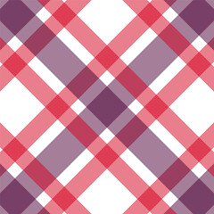 A seamless pastel plaid pattern featuring soft  and lavender intersecting stripes with  accents, perfect for fabric design, wallpapers, and digital backgrounds.
