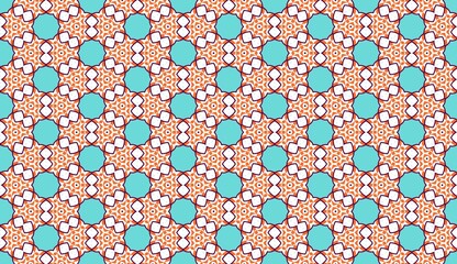 Vibrant Mandala Boho Tiles Fiesta Patterns geometric seamless