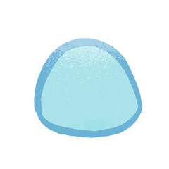 japanese food illustration kawaii cartoon mochi