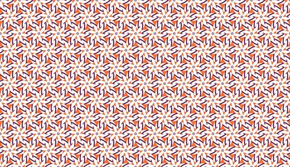 Fiesta Patterns Vibrant Mandala geometric seamless pattern