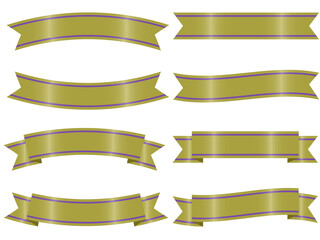 いろいろリボンセット鶯紫