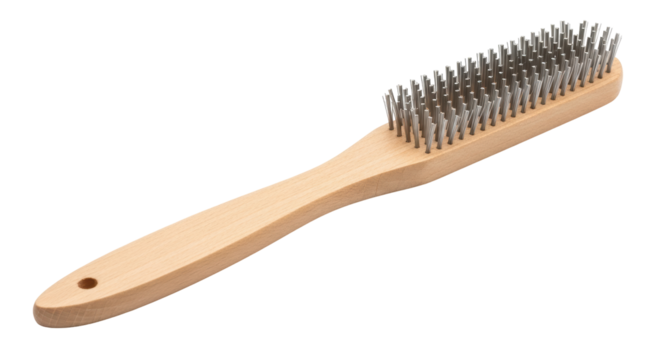 Isolated Wire Brush