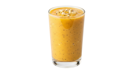 Isolated Mango Smoothie