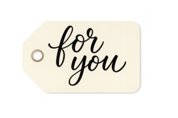 For you label tag with transparent background celebrating special occasions