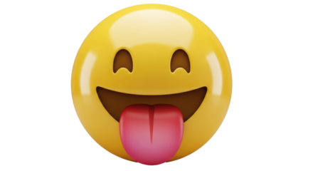 Isolated emoji face