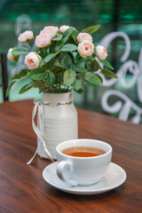original tea on the table