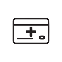 A line icon of a battery with positive and negative terminals.&nbsp;