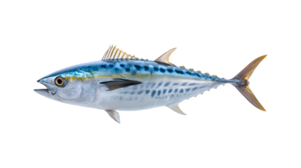 Atlantic bonito fish swimming in the ocean
