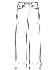 illustration , vector , womens trousers drawings ,trousers drawings , pants drawings , womens trousers tecnicals , girls trousers drawings ,design womens , trousers pattern