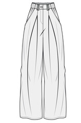 illustration , vector , womens trousers drawings ,trousers drawings , pants drawings , womens trousers tecnicals , girls trousers drawings ,design womens , trousers pattern