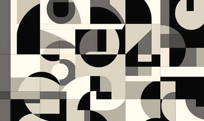 Tile or carpet pattern background with decorative, symmetrical elements. Ideal for wallpaper, textiles, or digital design projects.