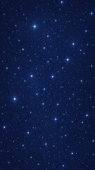 Fototapeta premium Starry night sky illustration