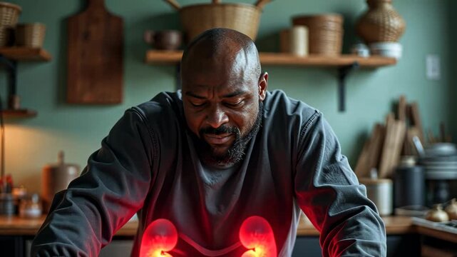 Kidney pain, urinary infection, stone blockage. Organ discomfort. Ureters dilate during fluid backup. Bladder pressure affects urine flow. Renal health ensures body balance.