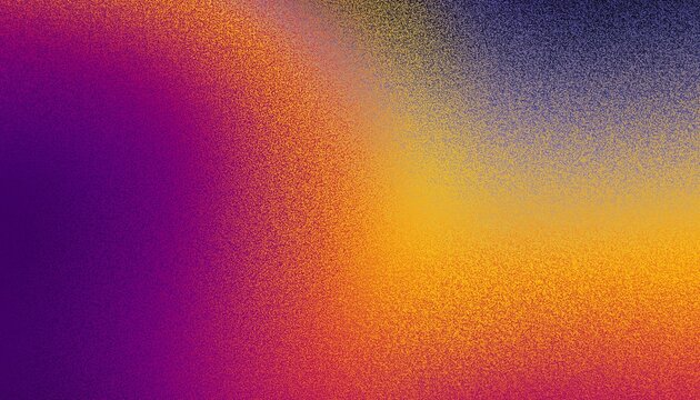 Digital noise gradient. Nostalgia, vintage 70s, 80s style. Abstract lo-fi background. Retro wave, synthwave. Wallpaper, template, print. Minimal, minimalist. Purple, black, beige, red, orange colors
