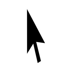 arrow icon on white