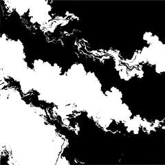 Abstract black and white fluid art design with dynamic contrast for modern digital background exactly 100