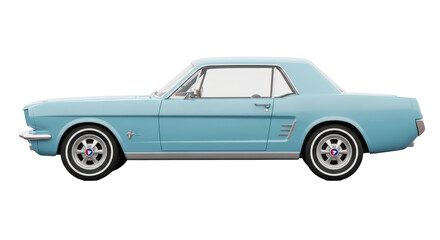 Obraz premium Isolated Classic Car